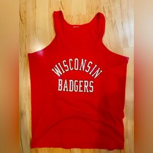 Wisconsin Badgers Vintage Tank Rop